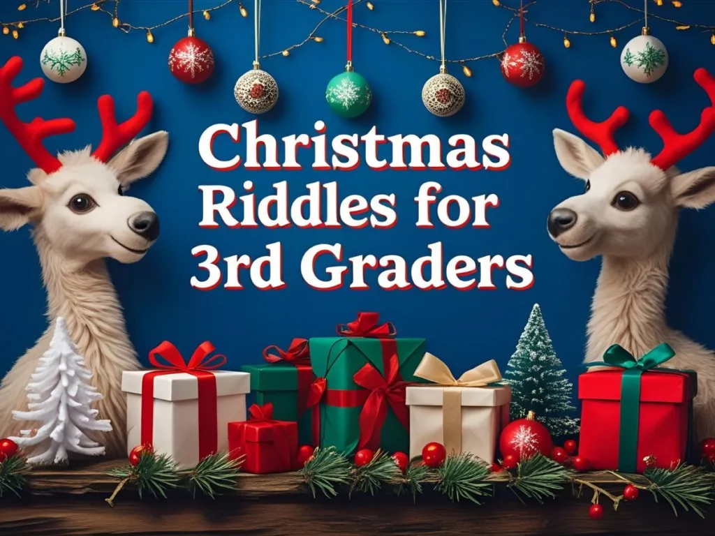 Christmas Riddles for 3rd Graders