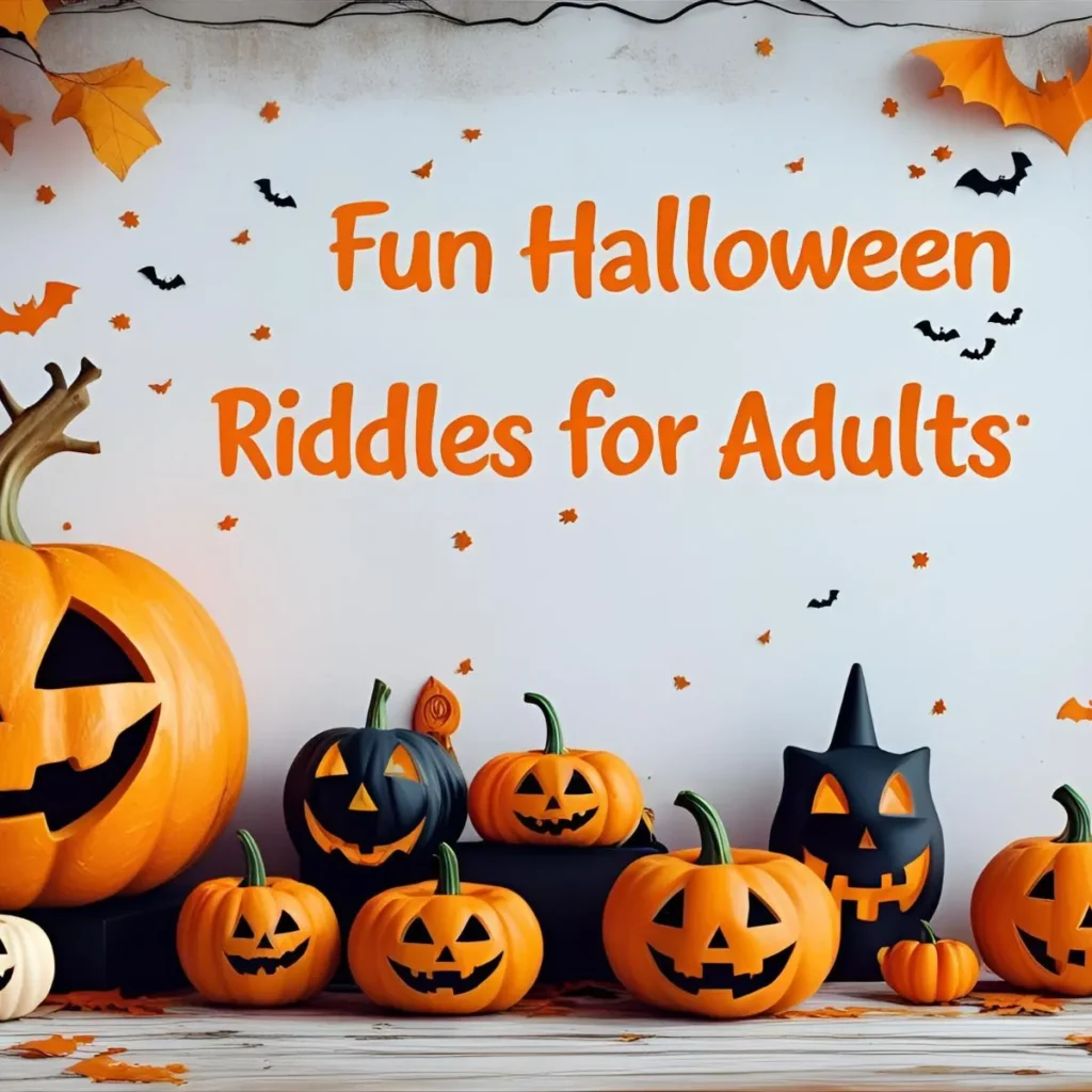 Fun Halloween Riddles for Adults