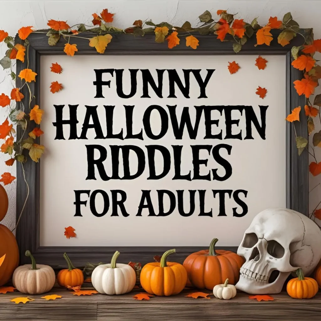  Funny Halloween Riddles for Adults