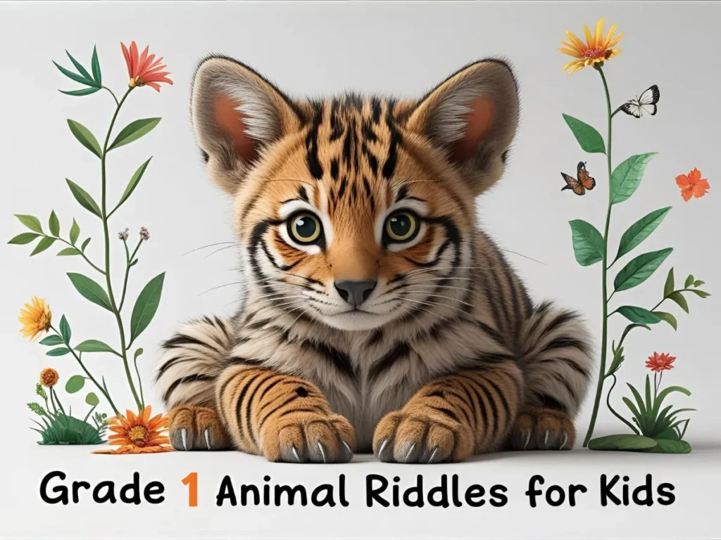 Grade 1 Animal Riddles for Kids