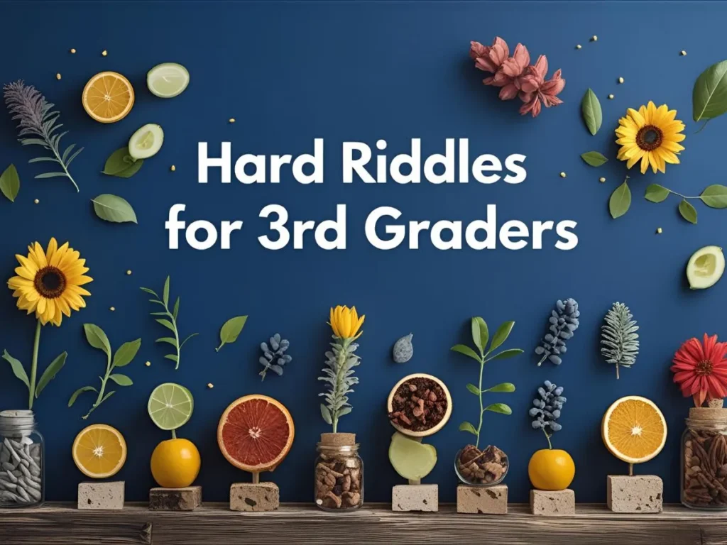Hard Riddles for 3rd Graders