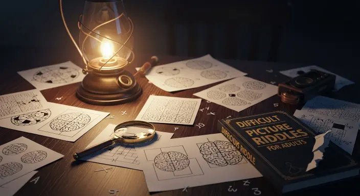 Difficult Picture Riddles for Adults