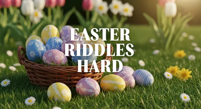 Easter Riddles Hard
