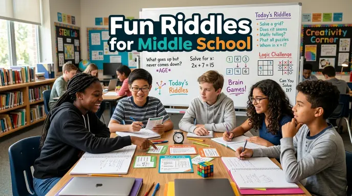 Fun Riddles for Middle School
