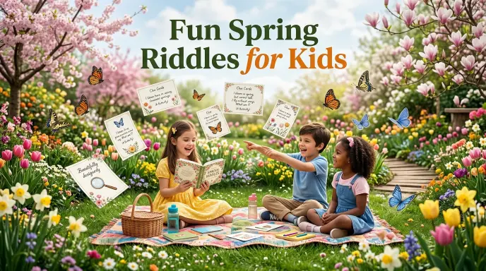 Fun Spring Riddles for Kids