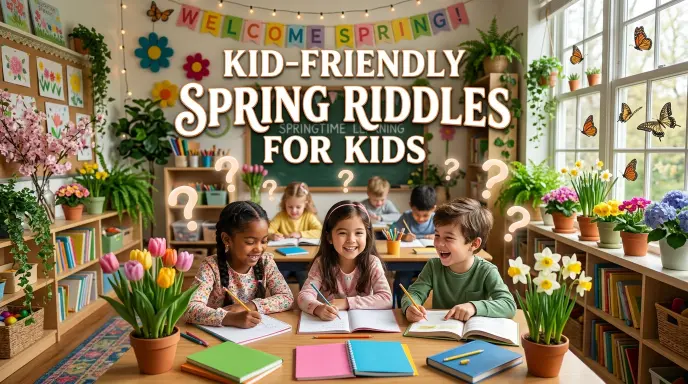 Kid-Friendly Spring Riddles for Kids