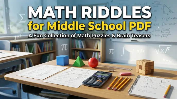 Math Riddles for Middle School PDF