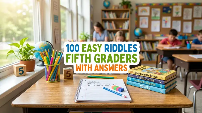 100 Easy Riddles Fifth Graders with Answers