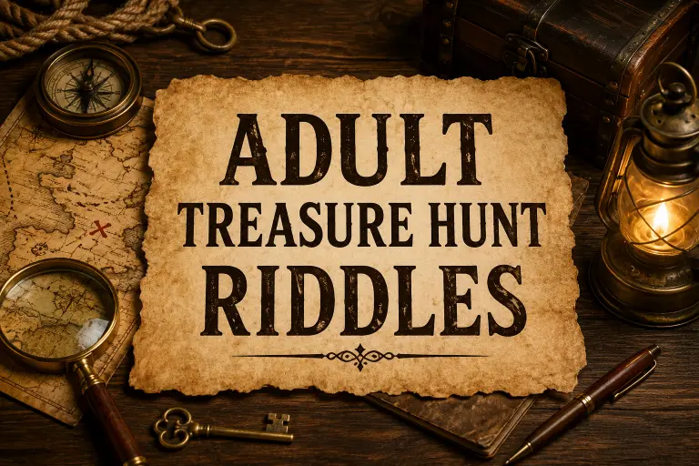 Adult Treasure Hunt Riddles