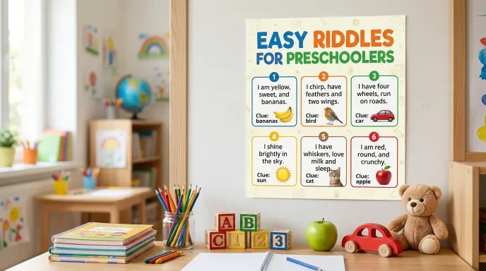 Easy Riddles for Preschoolers