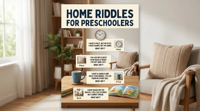 Home Riddles for Preschoolers