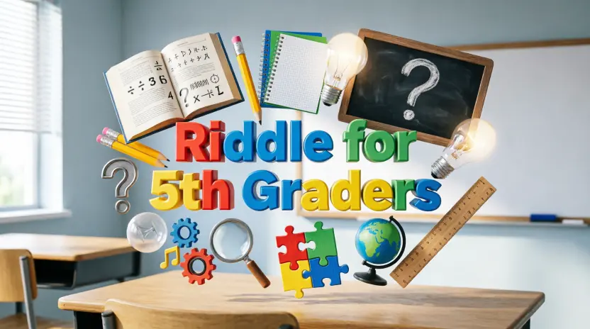 Riddle for 5th Graders