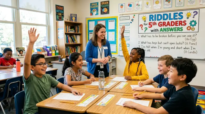 Riddles for 5th Graders with Answers
