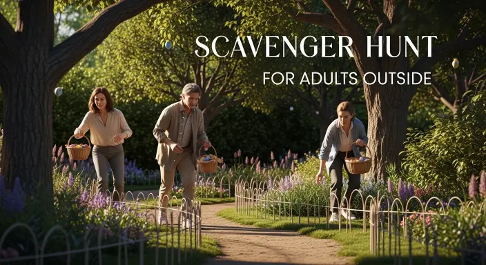 Scavenger Hunt for Adults Outside