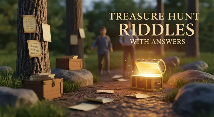 Treasure Hunt Riddles with Answers