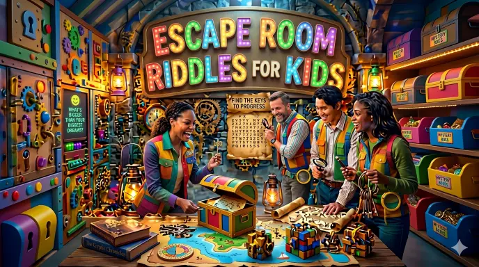 Escape Room Riddles For Kids