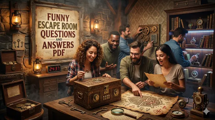 Funny Escape Room Questions and Answers PDF
