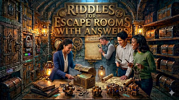 Riddles For Escape Rooms With Answers