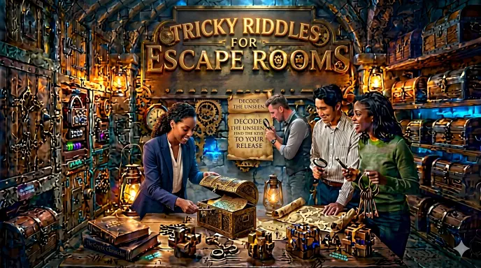 Tricky Riddles For Escape Rooms