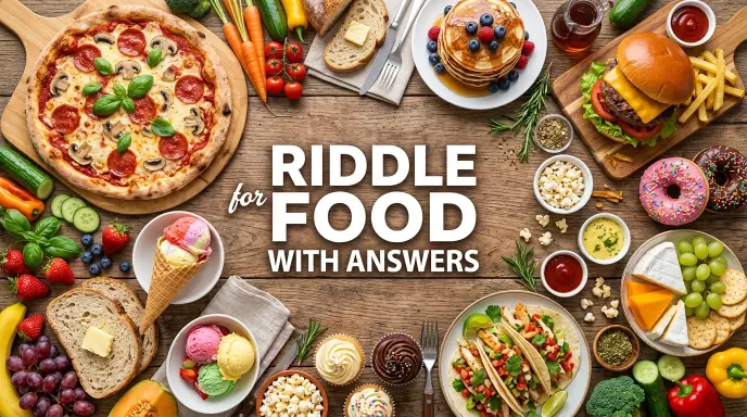 Difficult Food Riddles with Answers