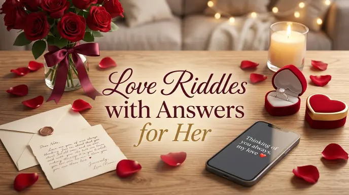 Love Riddles with Answers for Her
