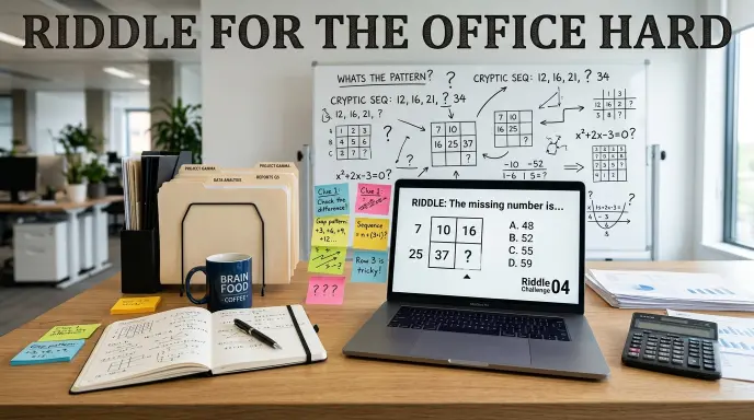 Riddle for the Office Hard