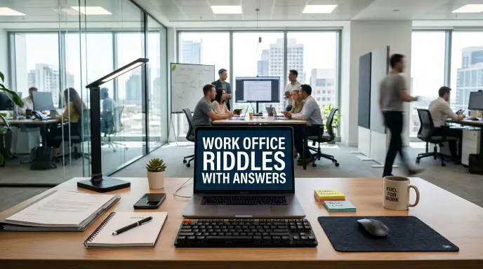 Work Office Riddles with Answers