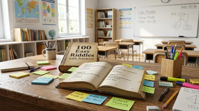 100 easy riddles with answers