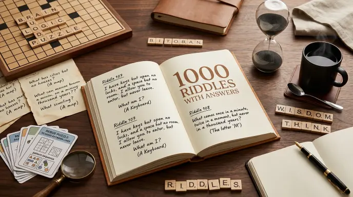 1000 Riddles with Answers