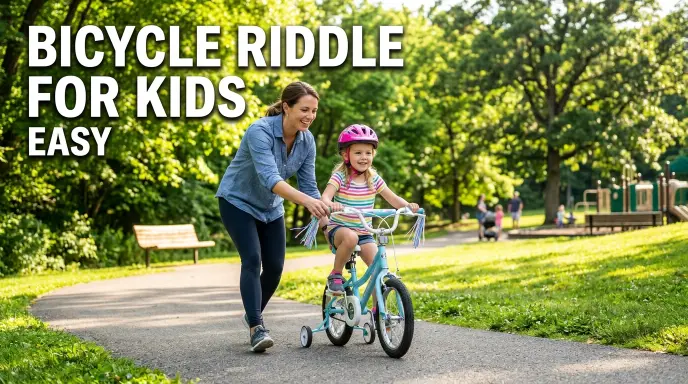 Bicycle Riddle for Kids Easy