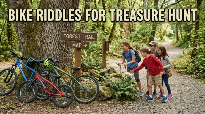 Bike Riddles for Treasure Hunt