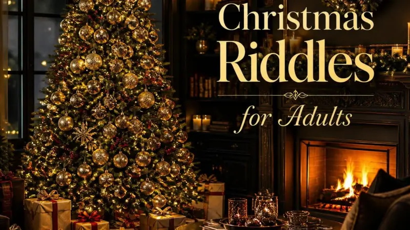 Christmas Riddles for Adults