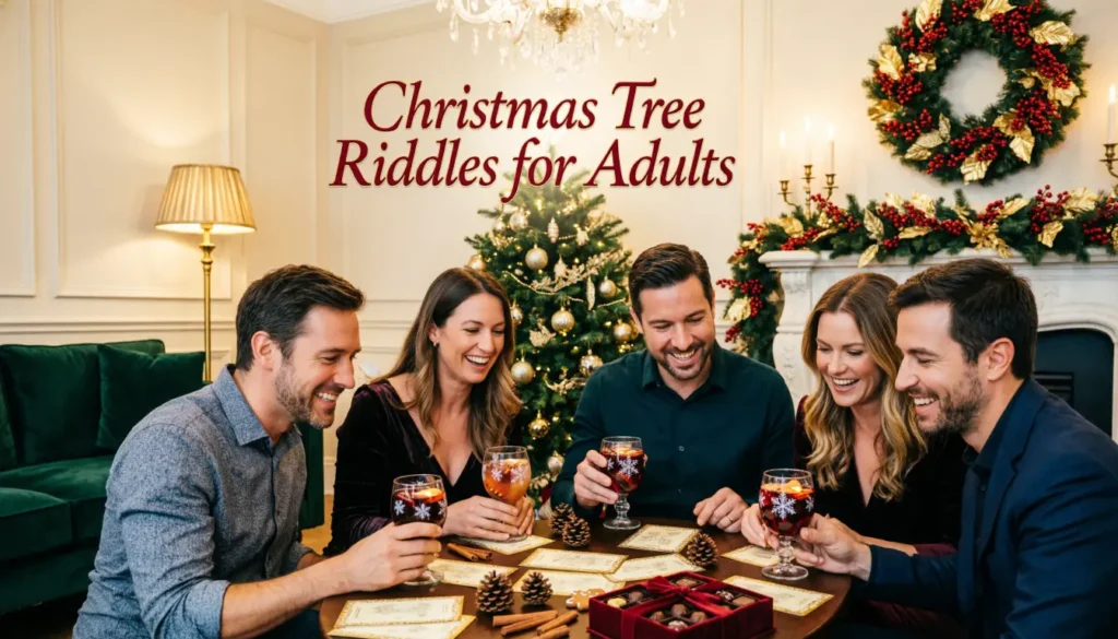 Christmas Tree Riddles for Adults
