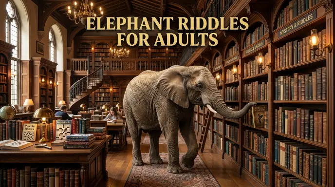Elephant Riddles for Adults