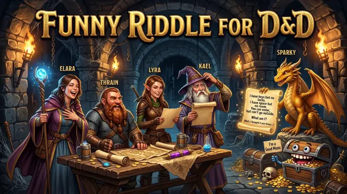 Funny Riddle for DnD