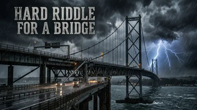  Hard Riddle for a Bridge