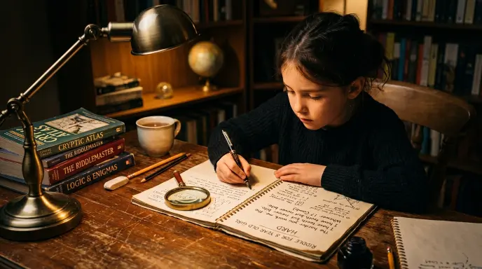 Riddle for 8 year old girl hard
