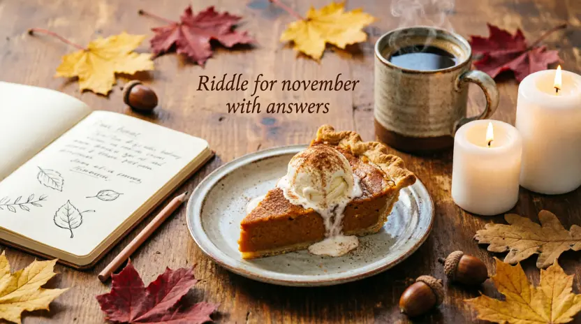 Riddle for November with Answers