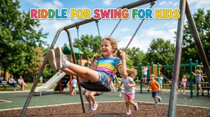 Riddle for Swing for Kids