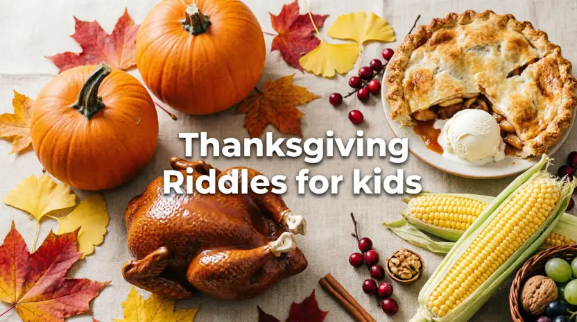 Thanksgiving Riddles for kids