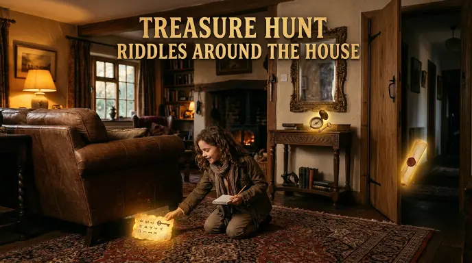 Treasure Hunt Riddles Around the House 
