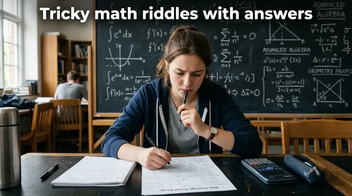 Tricky Math Riddles with Answers