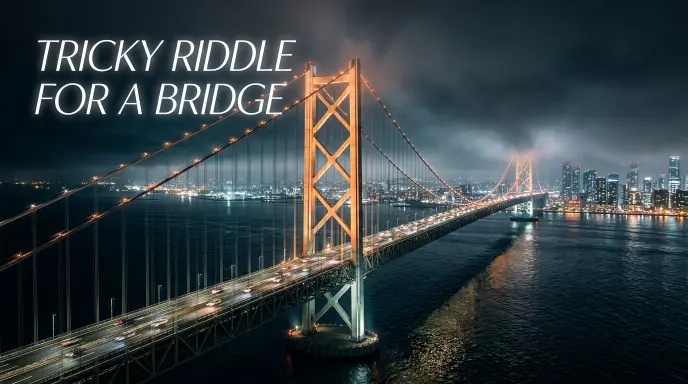 Tricky Riddle for a Bridge