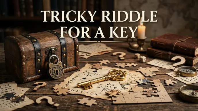 Tricky Riddle for a Key