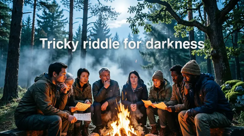 Tricky Riddle for Darkness