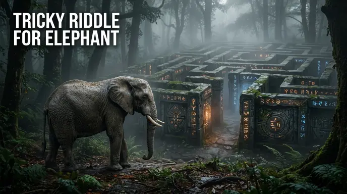Tricky Riddle for Elephant