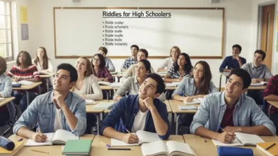 Riddles for High Schoolers