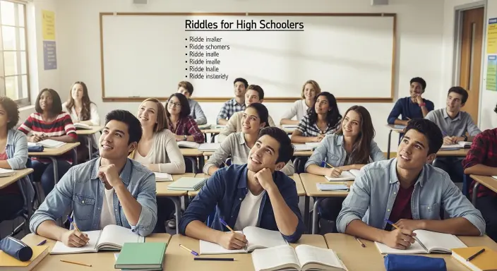Riddles for High Schoolers