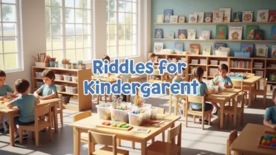 Riddles for Kindergarten