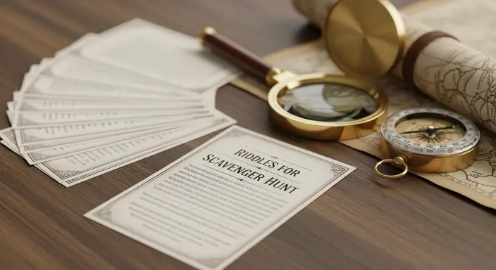 Riddles for Scavenger Hunt